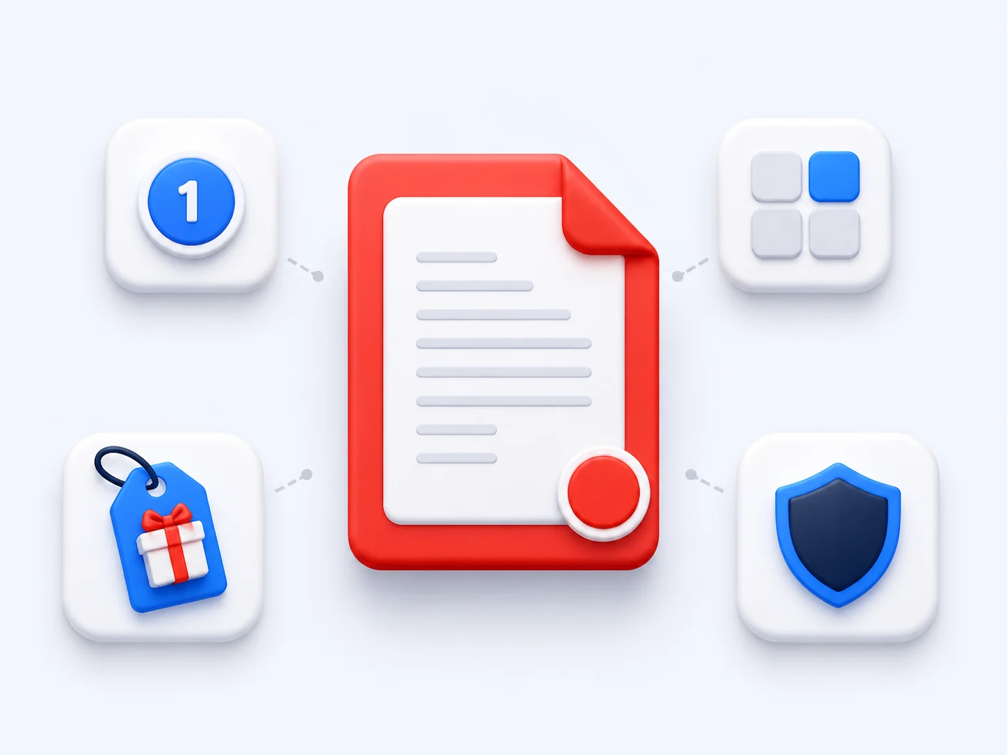 Feature cards for a free tool to add page numbers to PDF online