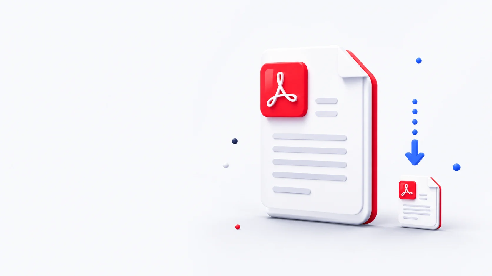 Compress PDF online for free by dropping a large file into the compressor