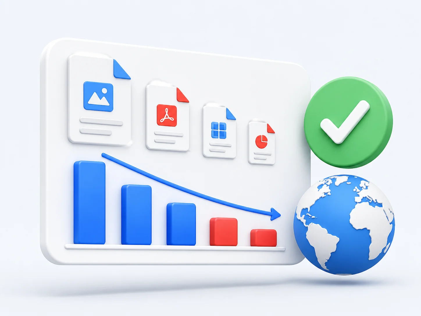 Dashboard for a free online PDF compressor used worldwide to reduce PDF size