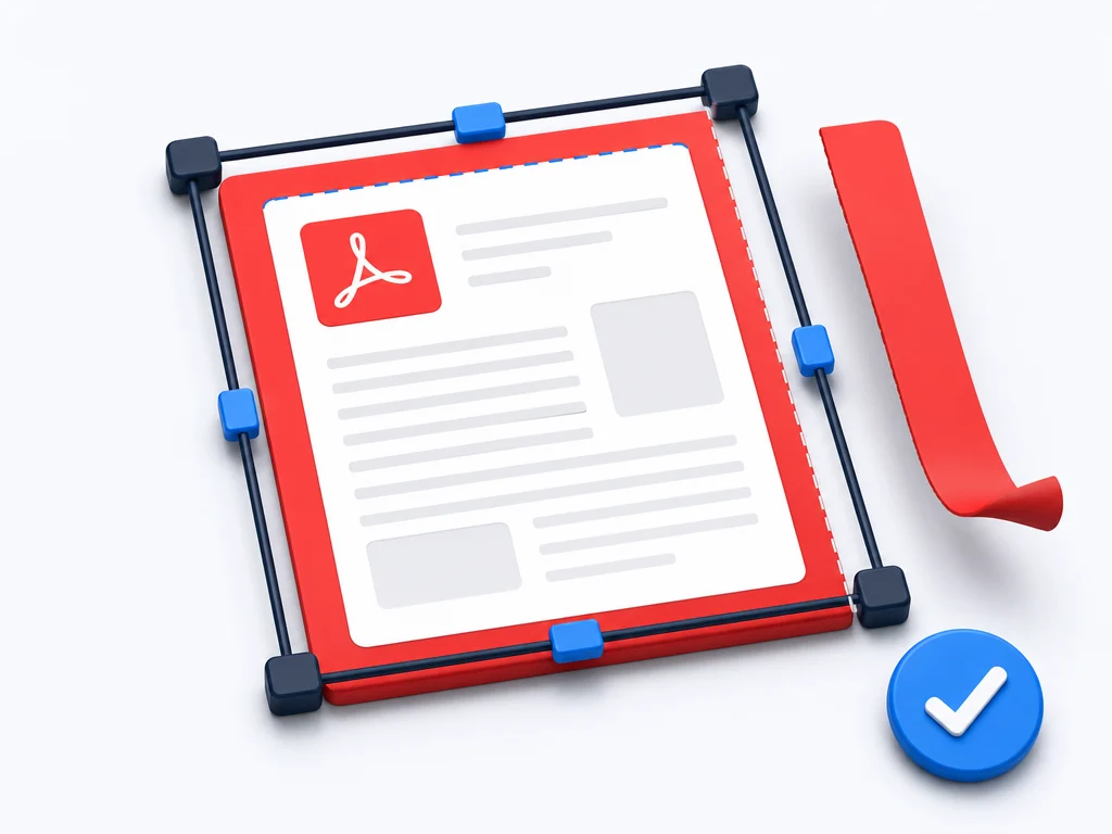 Trimming the margins of a PDF page to crop it cleanly