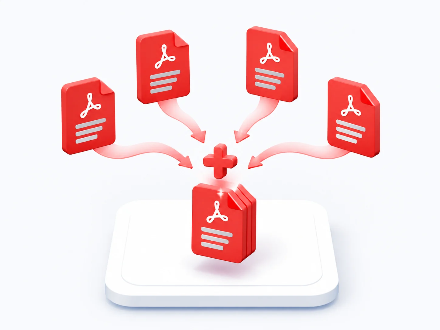 Online tool to merge PDF files into one combined document