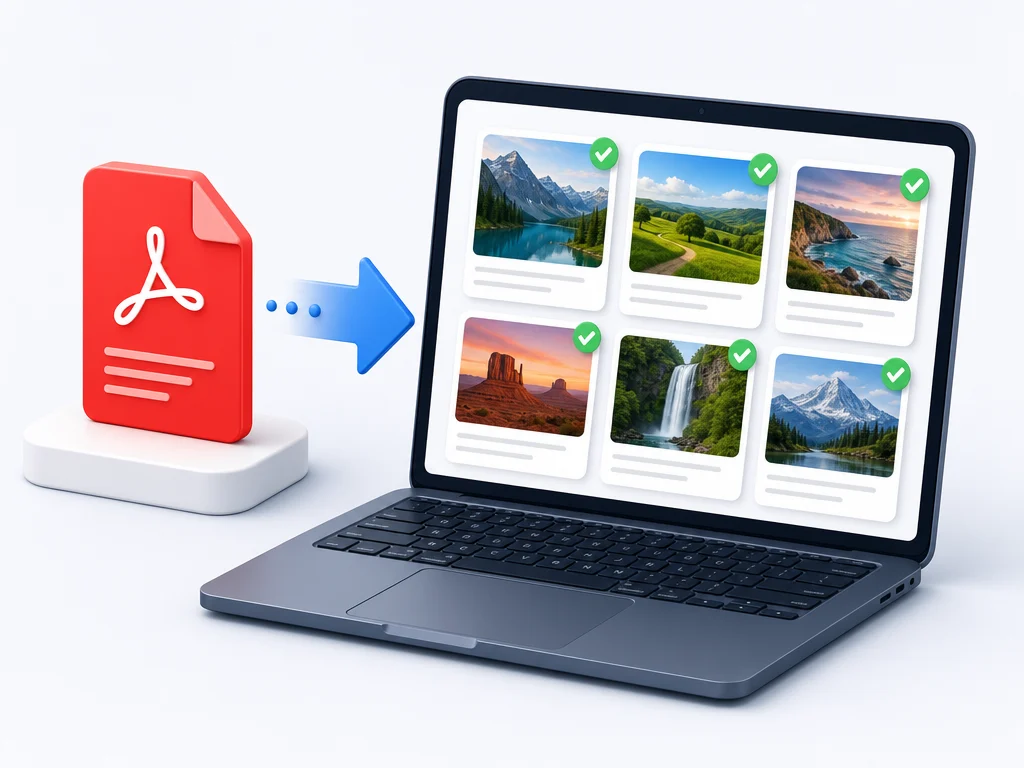 Using a JPG image created by converting a PDF to JPG