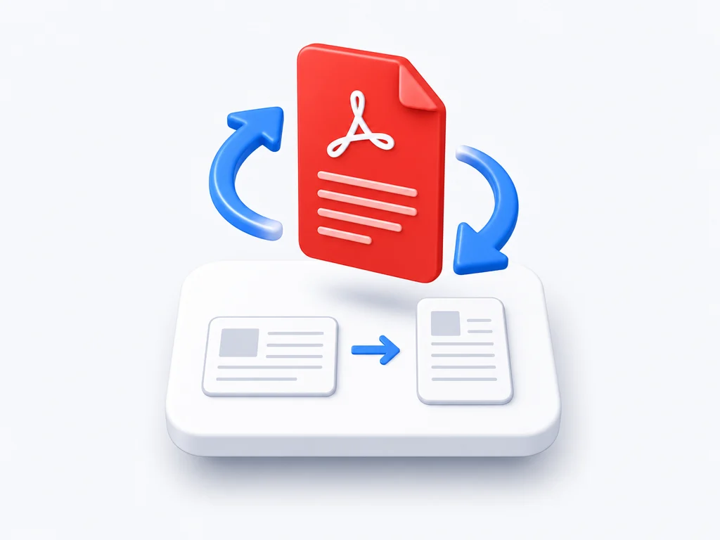 Online rotate PDF tool turning sideways PDF pages upright