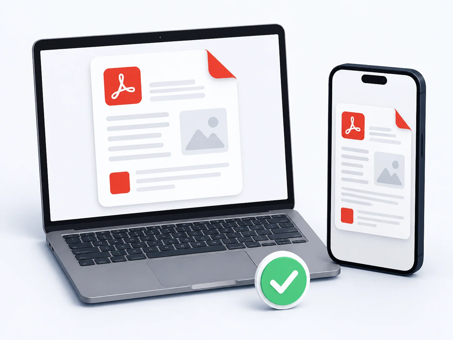 Sharing a PDF created by converting a Word document